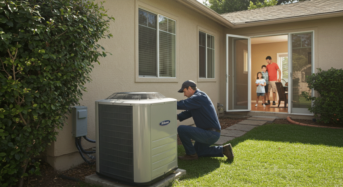 AC repair services in California