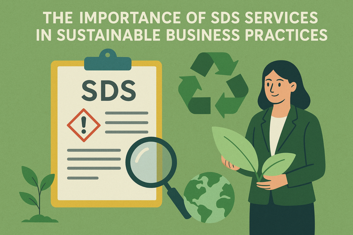 The Importance of SDS Services in Sustainable Business Practices