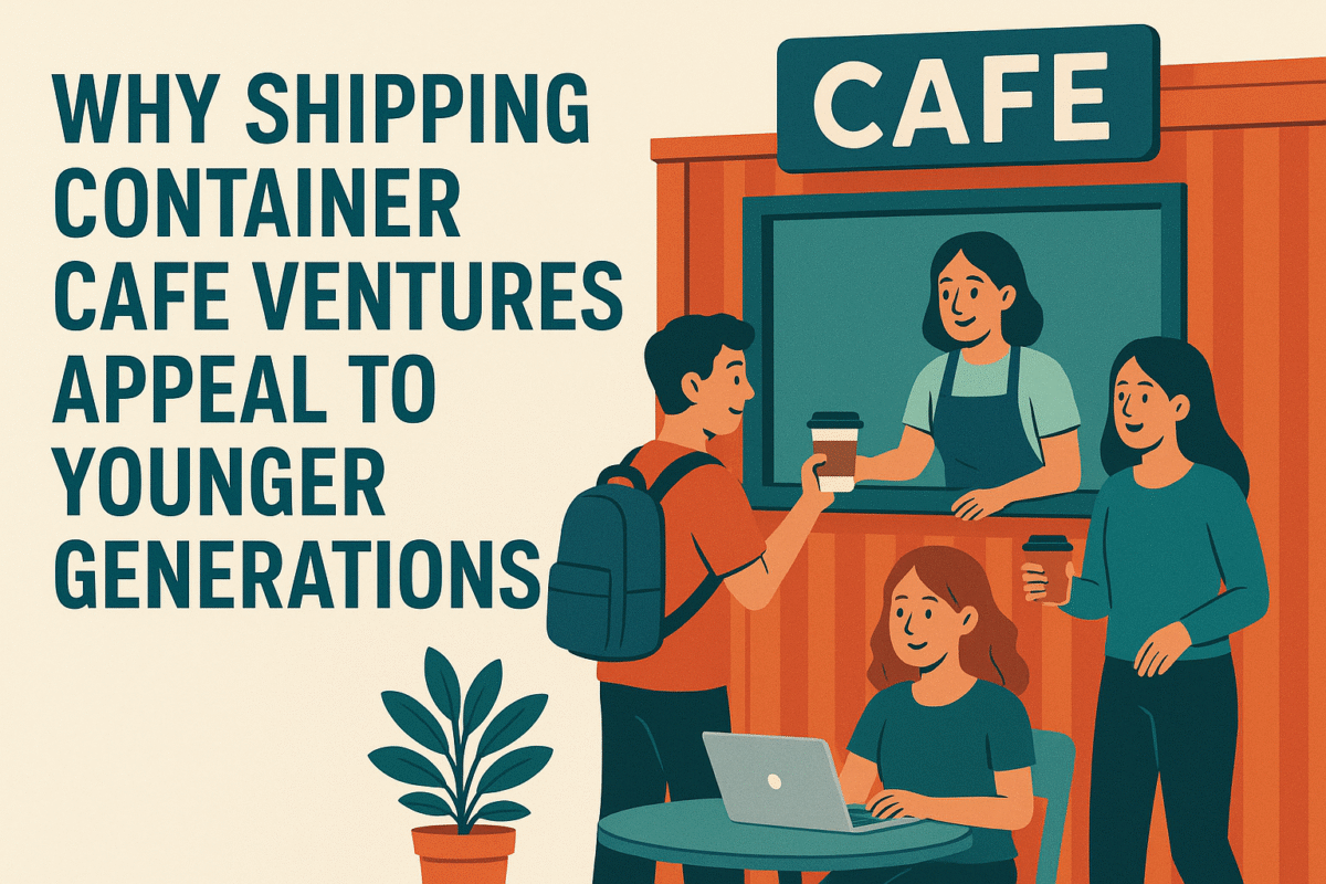 Why Shipping Container Cafe Ventures Appeal to Younger Generations