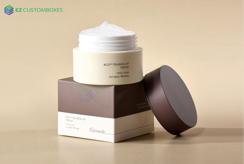 Cream boxes