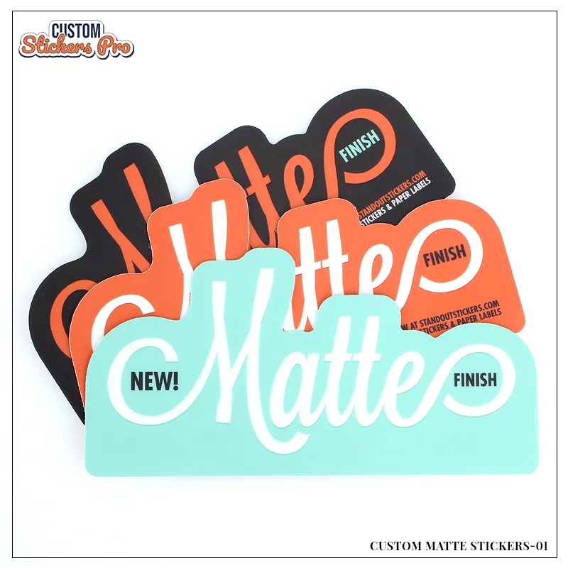 Custom Matte Stickers