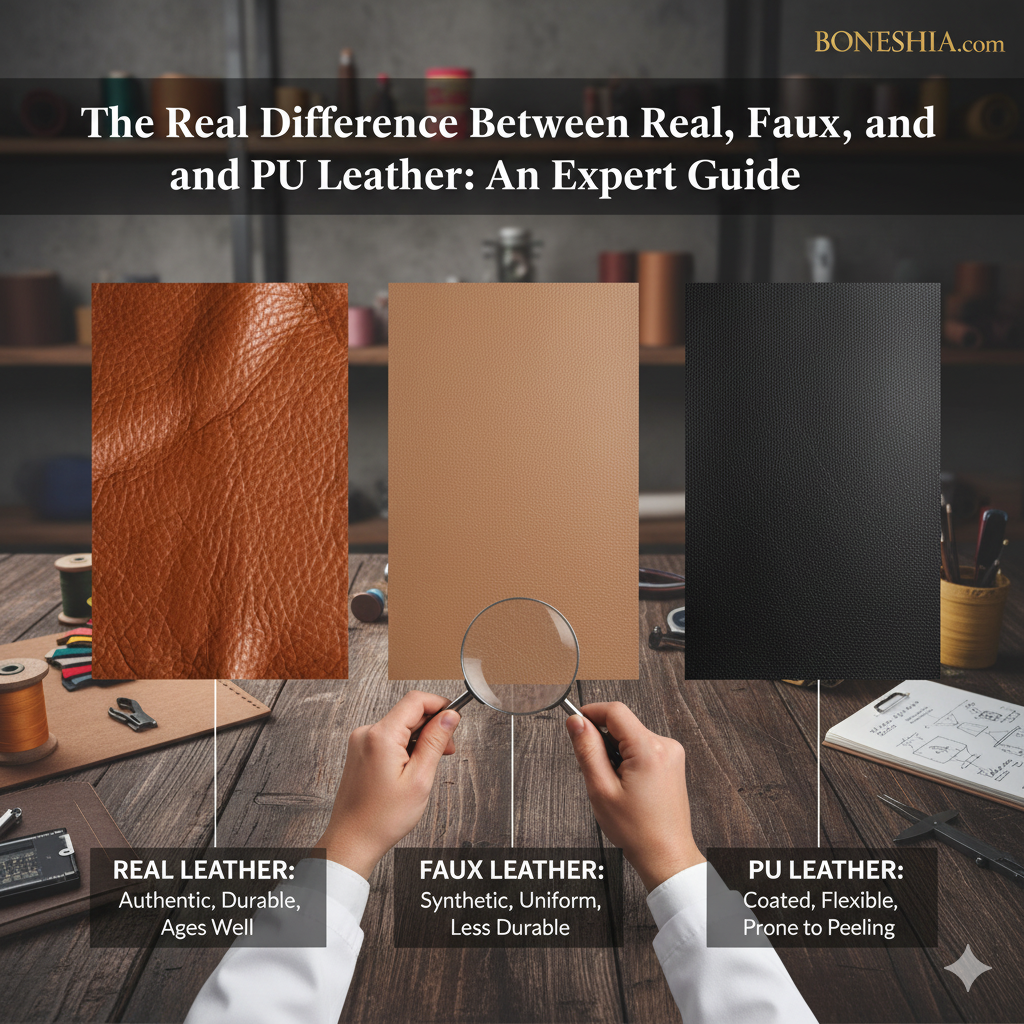 real and fake leather
