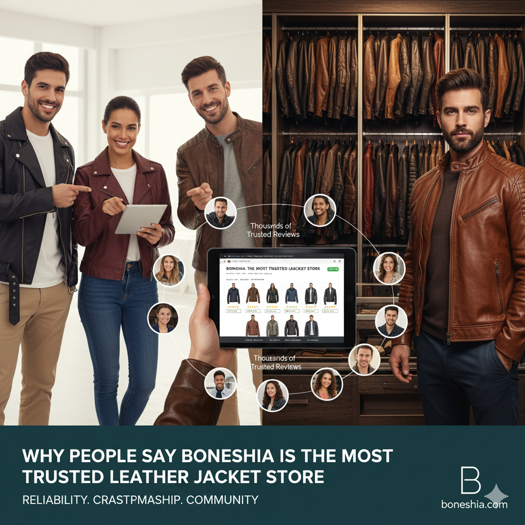 boneshia as number one jacket brand