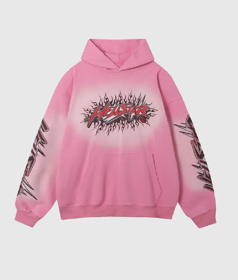 Pink Hellstar Hoodie – The Bold Streetwear Icon
