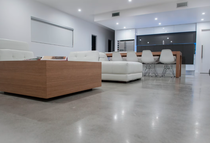 concrete flooring