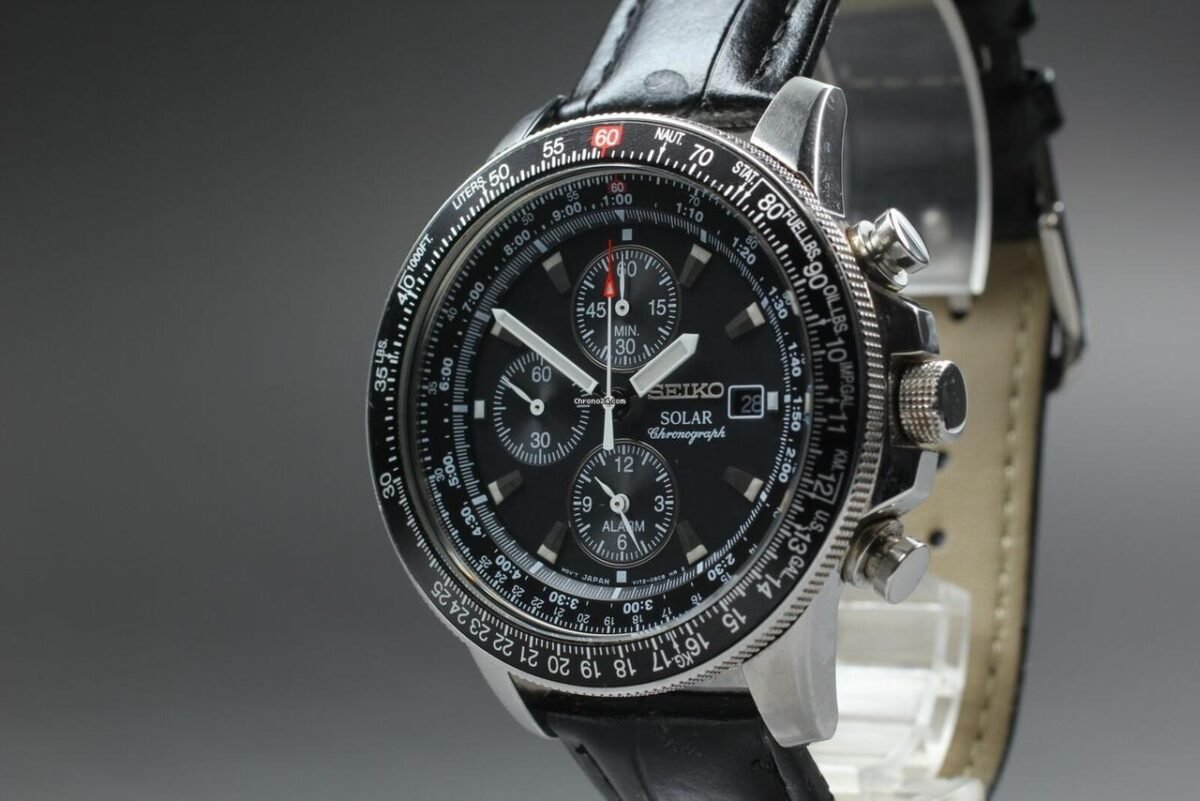 Seiko-Solar-Chronograph