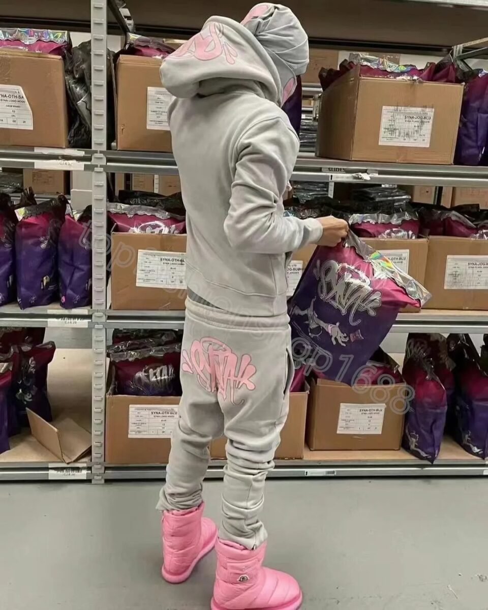 SynaWorld Pink Logo Tracksuit