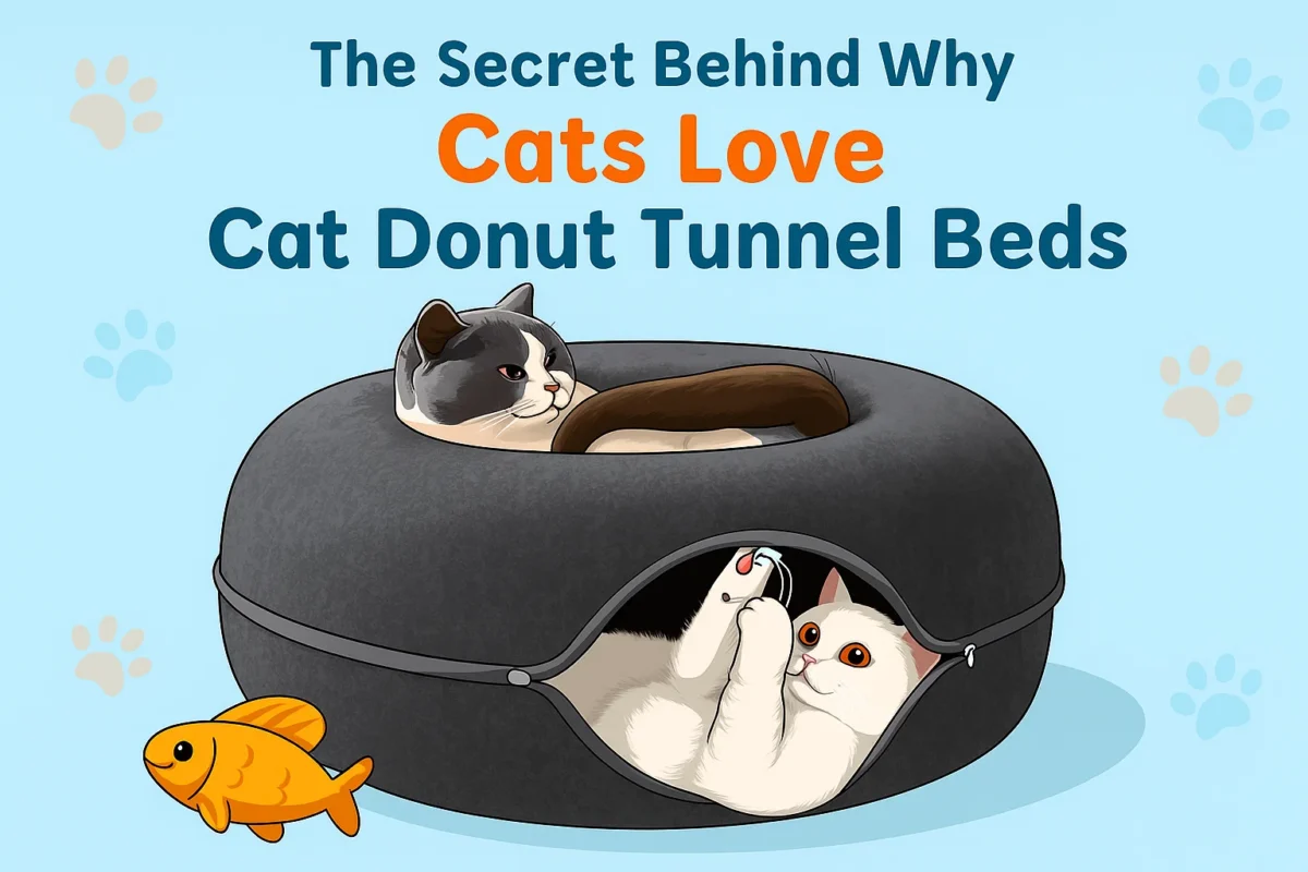 cat tunnel bed