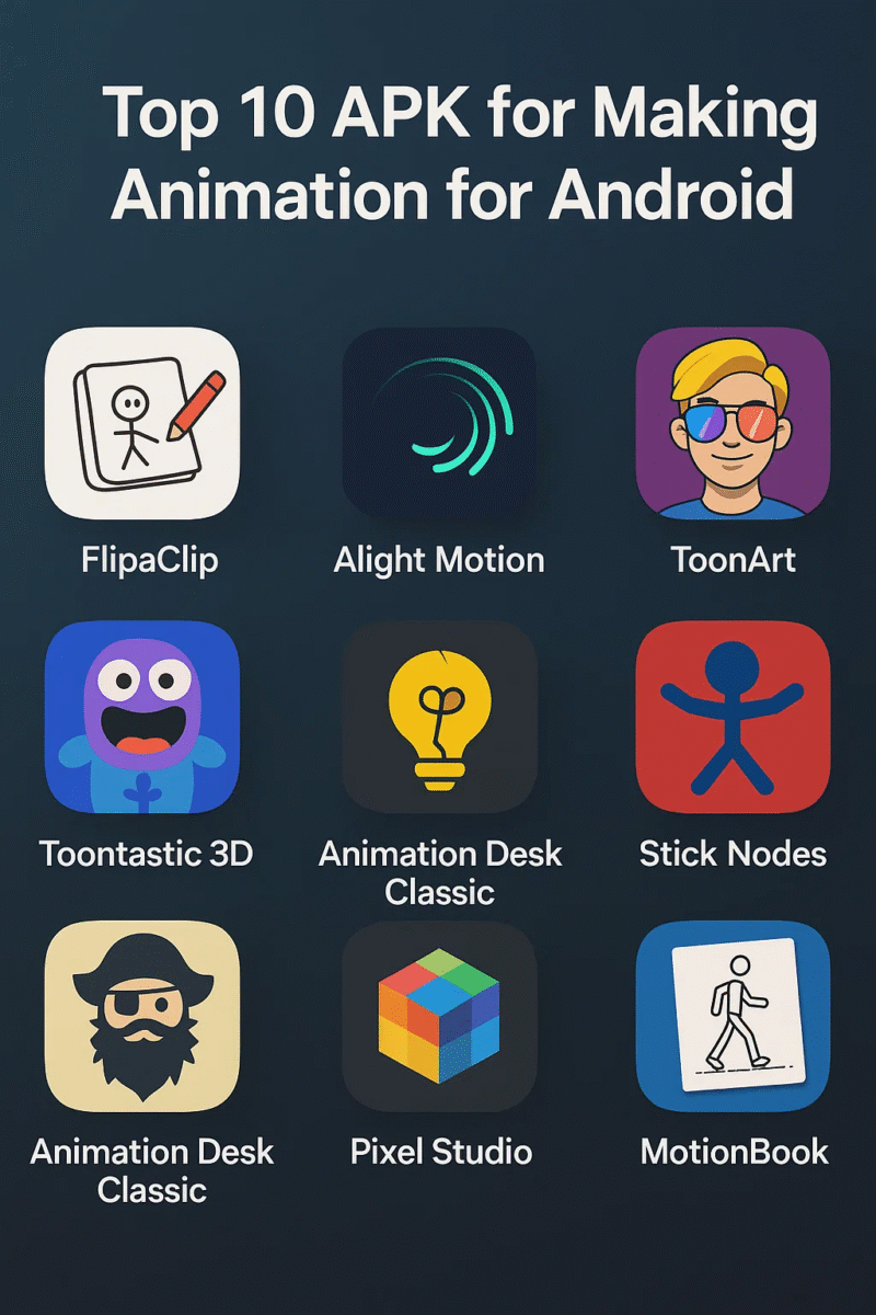 10 Best APK for Making Animation for Android