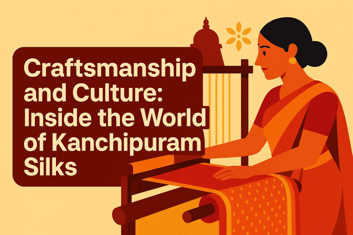 Craftsmanship and Culture: Inside the World of Kanchipuram Silks